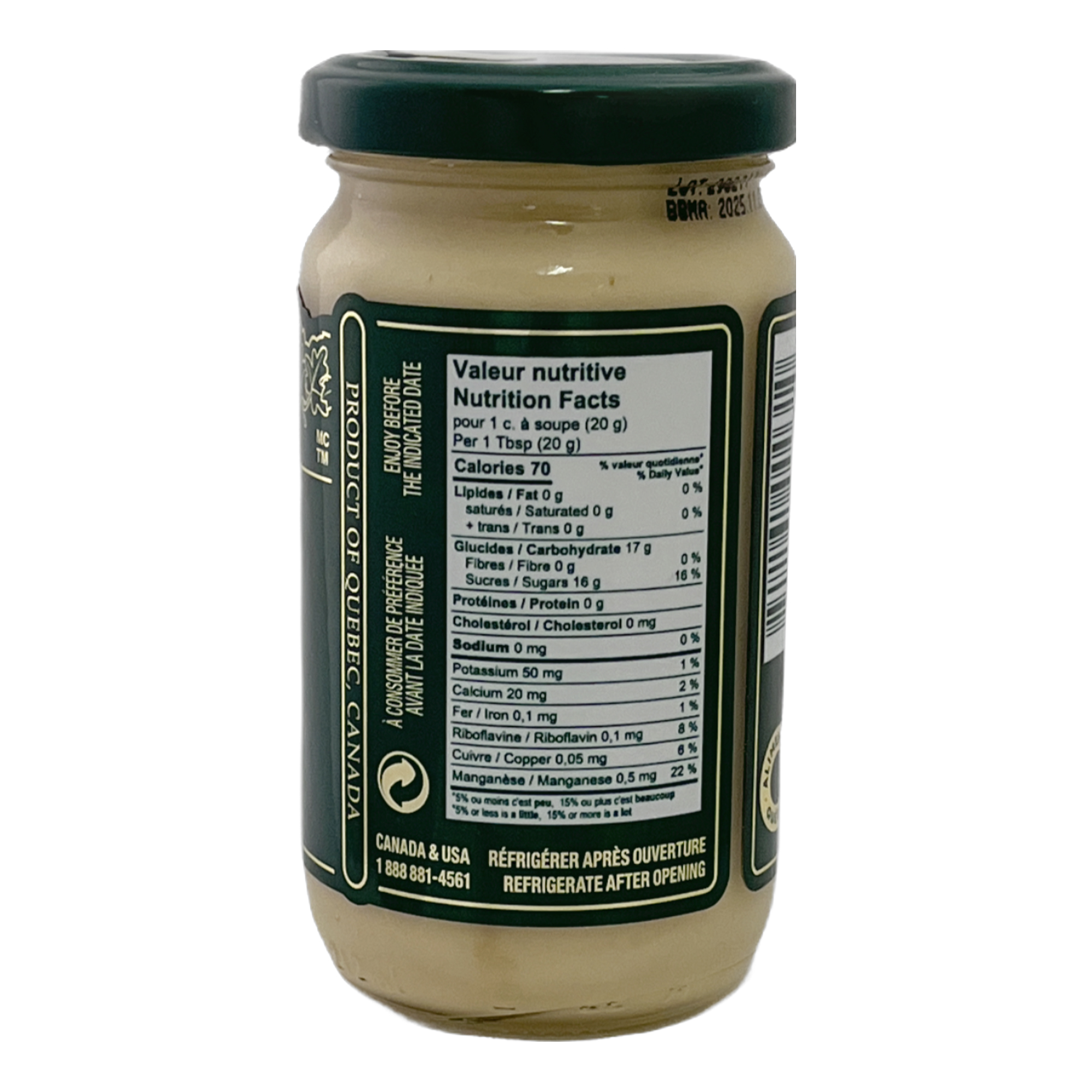 Fondant de maple ( Crema pura de maple)- 12 x 265g - Imagen 5