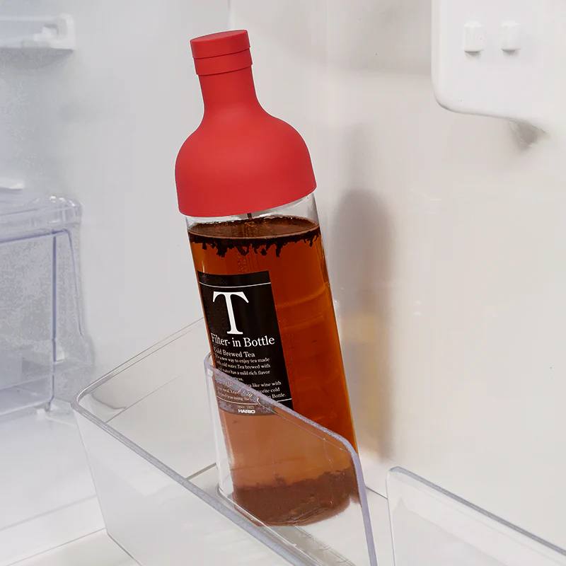 Botella de TÉ COLD BREW HARIO 750 ml ROJA – Maceración en frío - Imagen 3